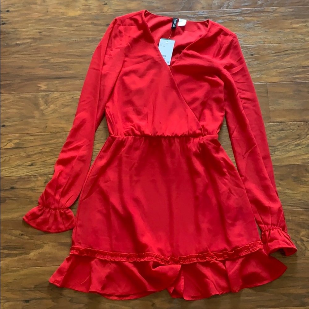 H&M long-sleeve dress